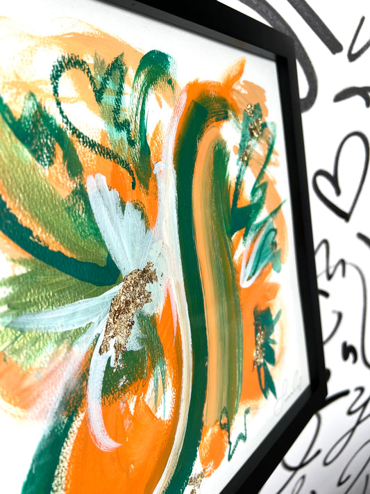 12 x 12 Acrylic on Paper