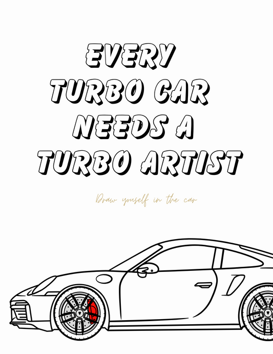 Cars & Turbo Coloring Book