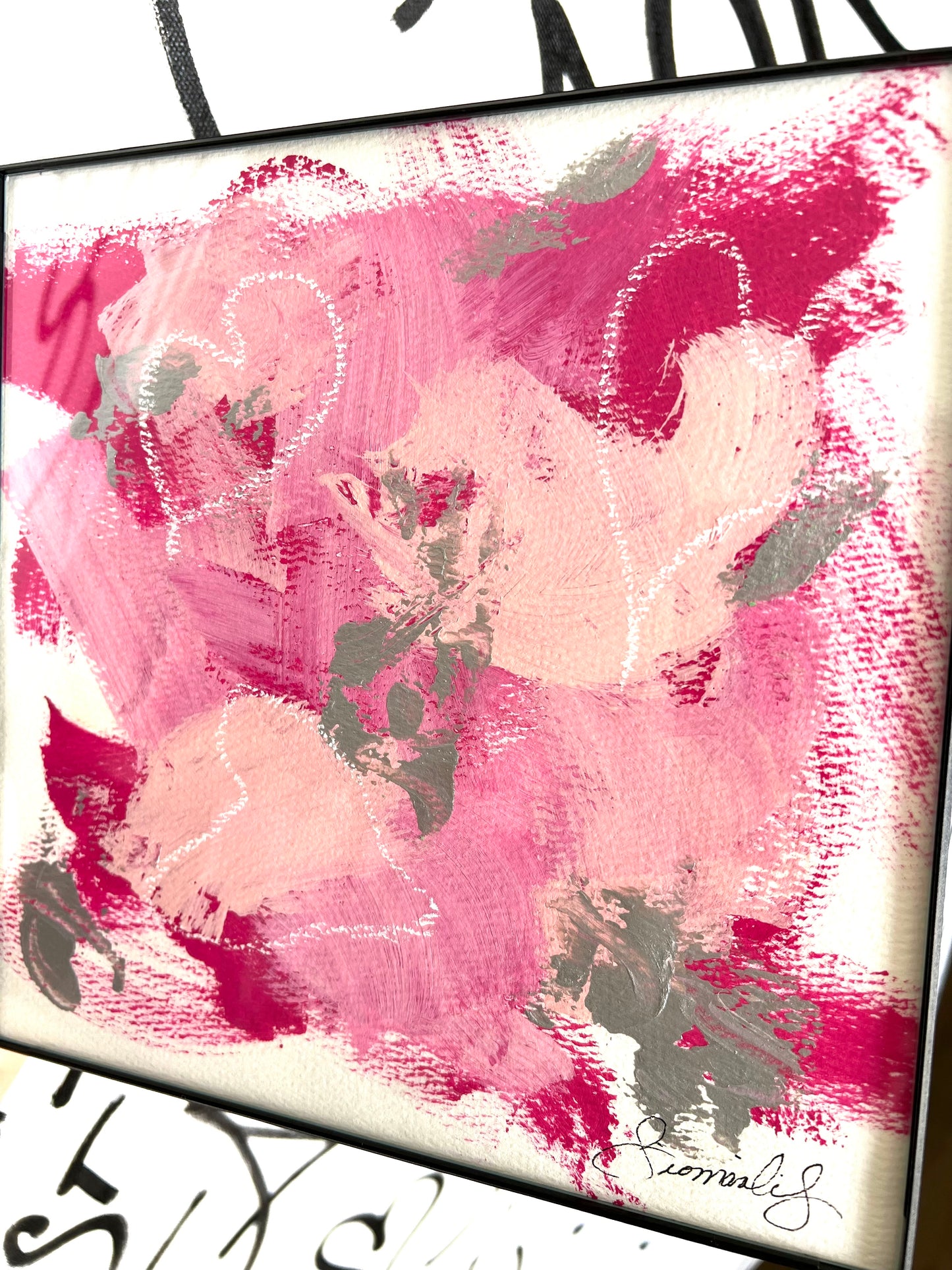 8 x 8 Acrylic on Paper