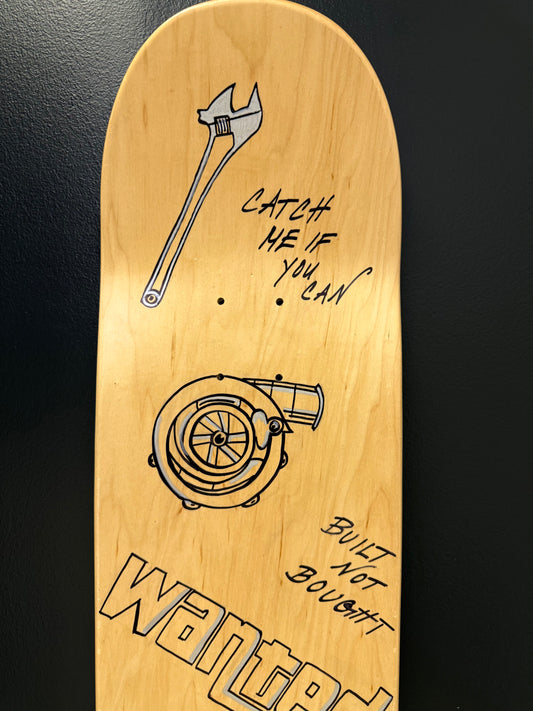 Limited Edition Turbo Deck - White