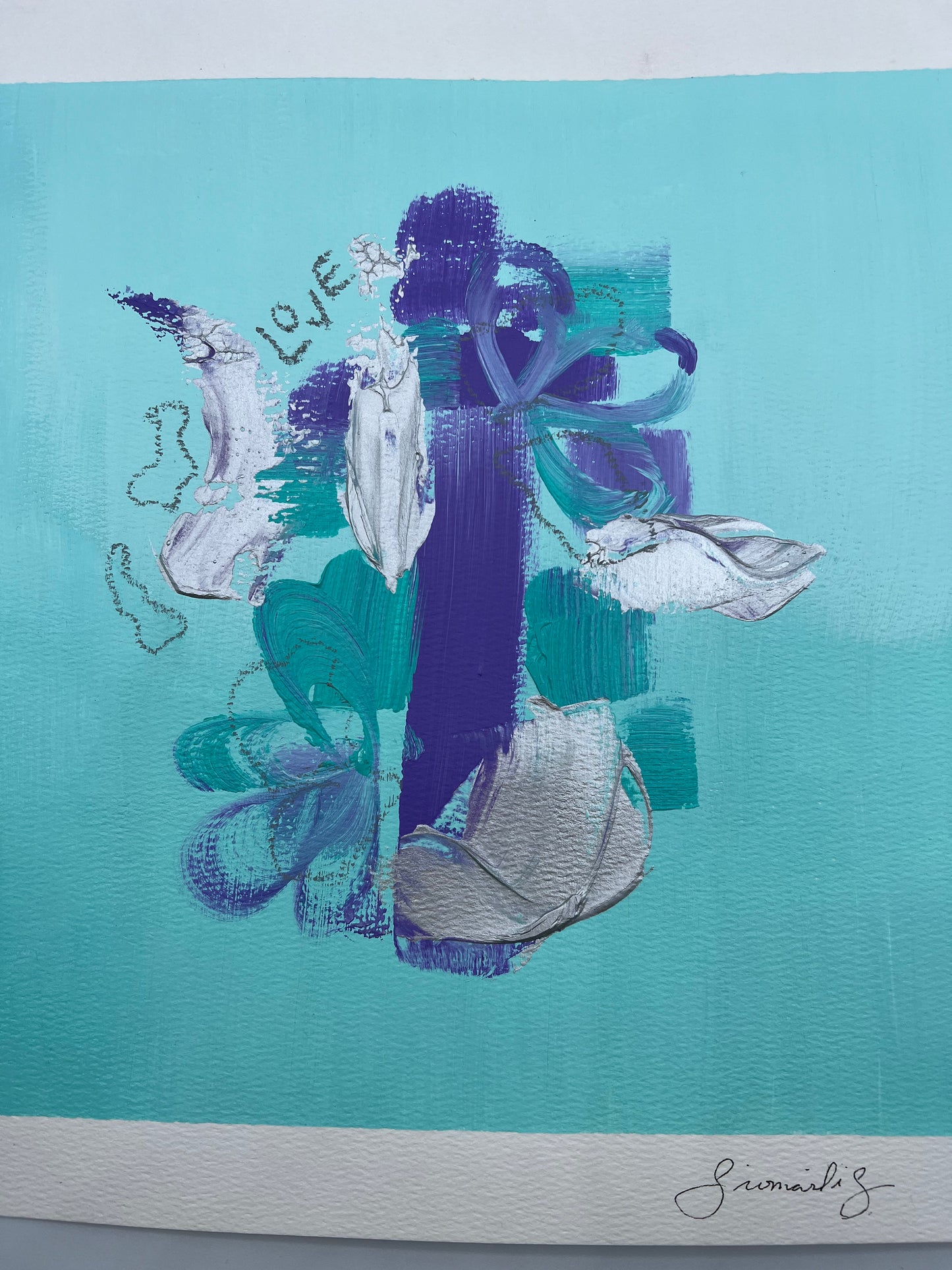 12 x 12 Acrylic on Paper