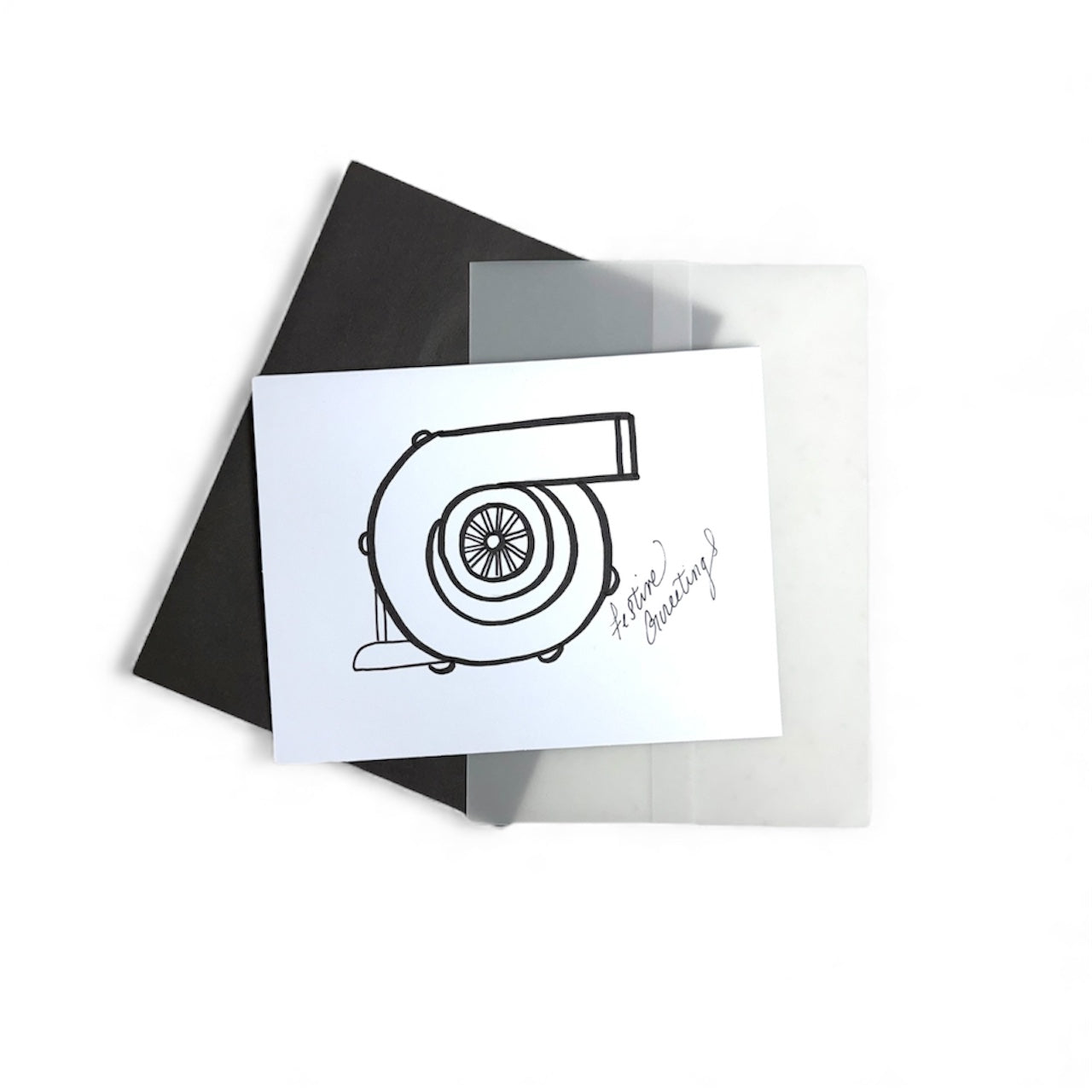 HOLIDAY CARD SET TURBO