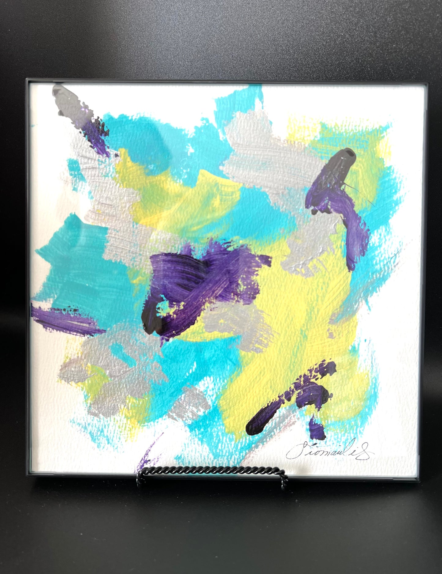 8 x 8 Acrylic on Paper