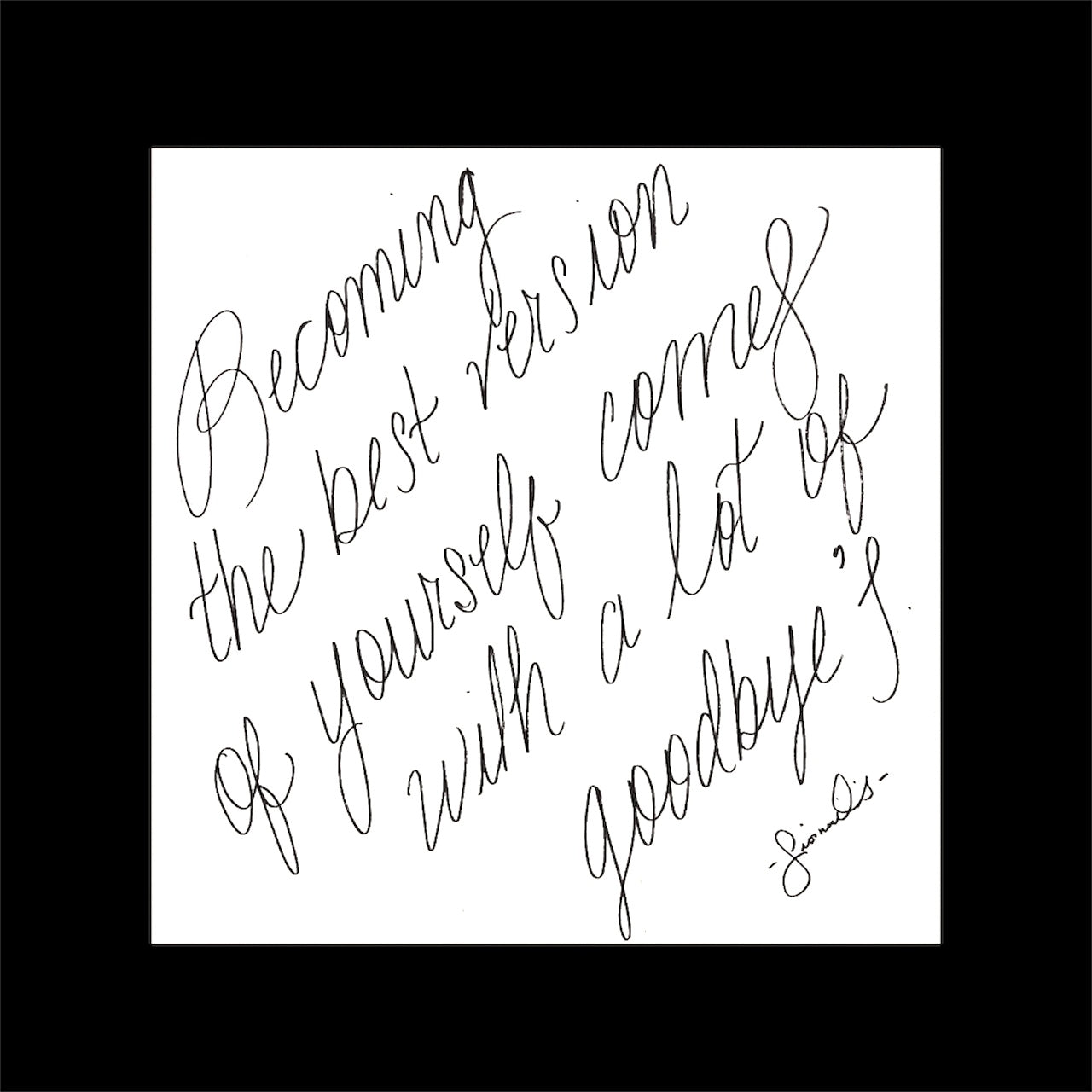 THE BEST VERSION OF YOURSELF