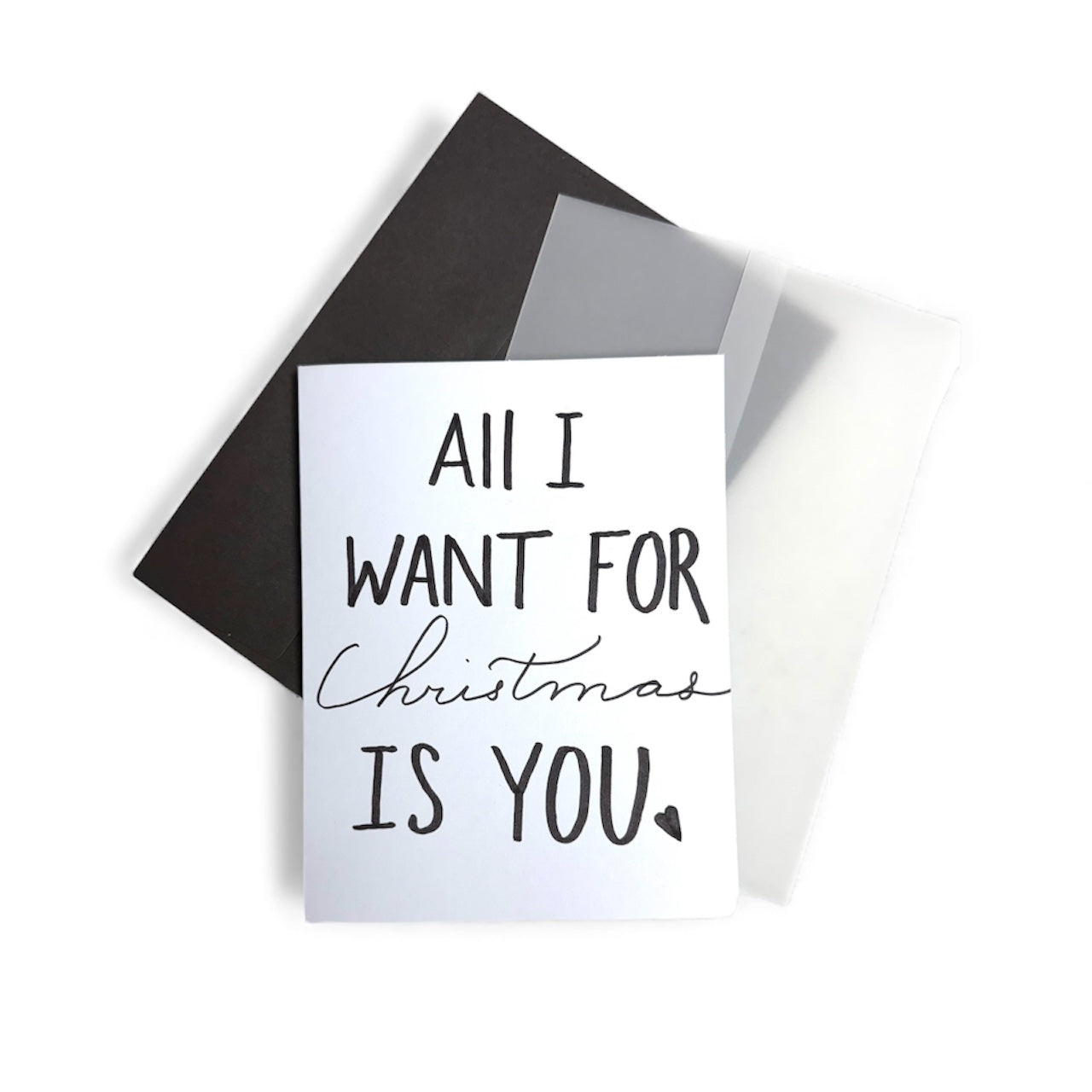 ALL I WANT FOR CHRISTMAS IS YOU