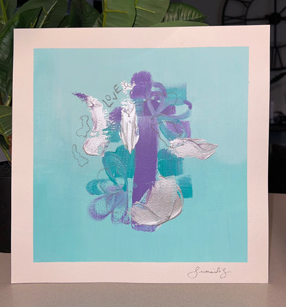 12 x 12 Acrylic on Paper
