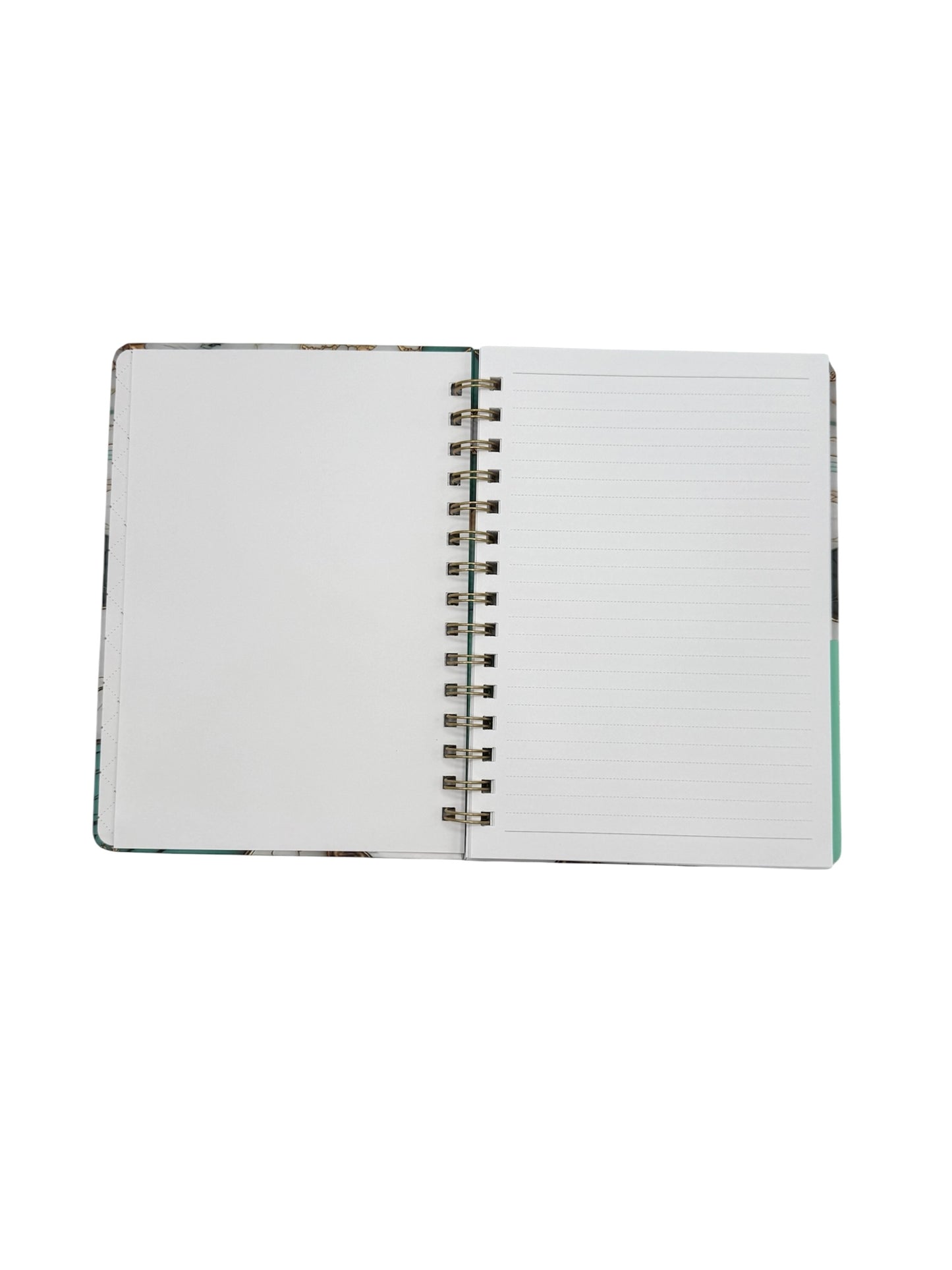 MARBE TEAL|GOLD NOTEBOOK