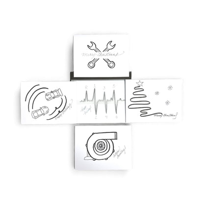 HOLIDAY CARD SET TURBO