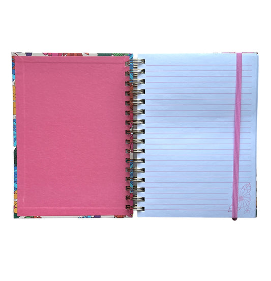 8x6 FLORAL NOTEBOOK