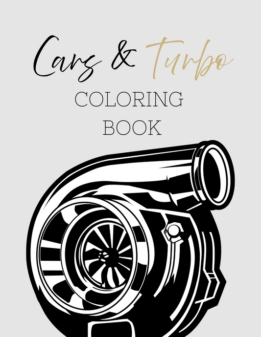 Cars & Turbo Coloring Book