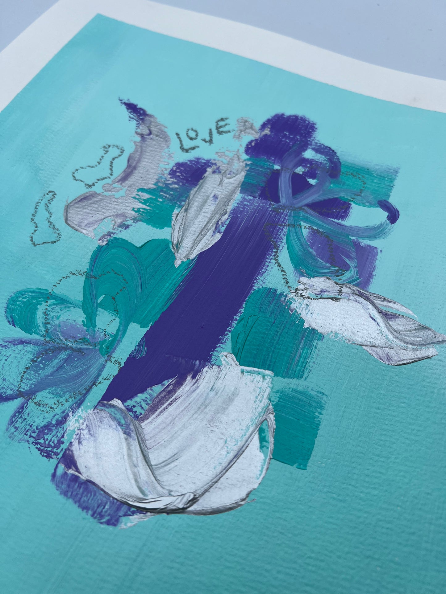 12 x 12 Acrylic on Paper