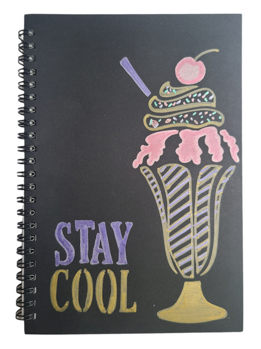 8.3" x 5.6" STAY COOL NOTEBOOK