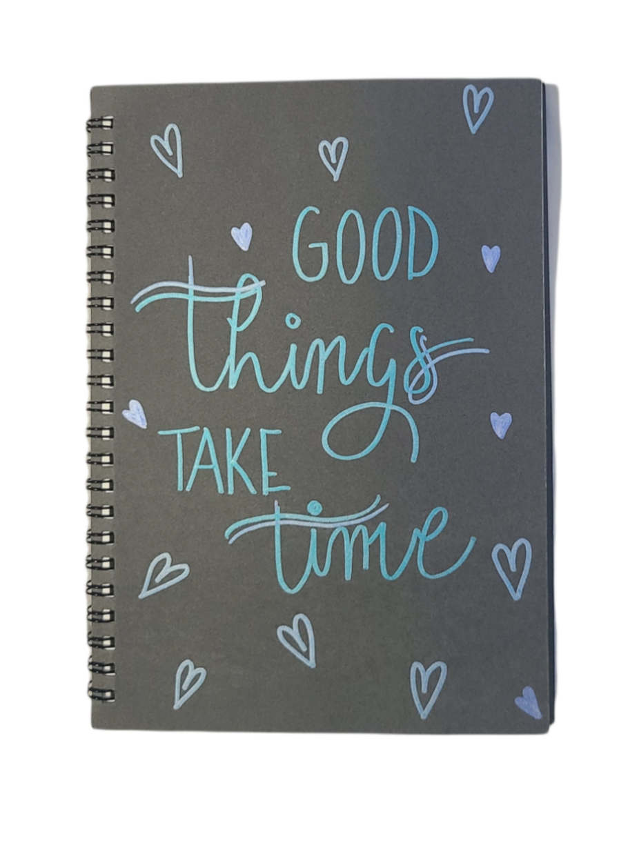 GOOD THINGS TAKE TIME