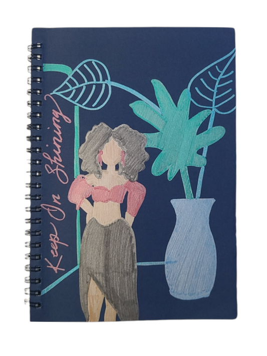 KEEP ON SHINING NOTEBOOK